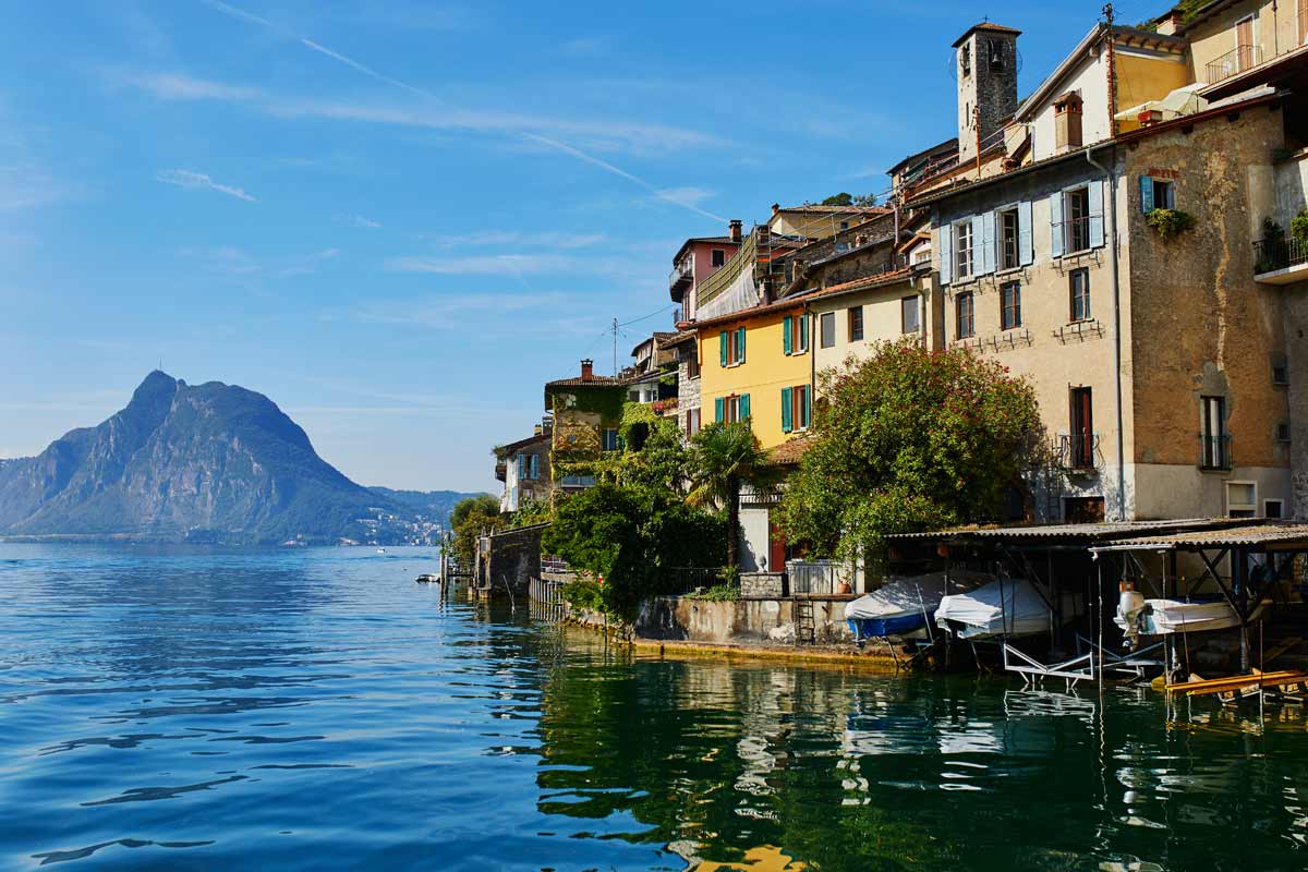 Gandria sul lago di Lugano