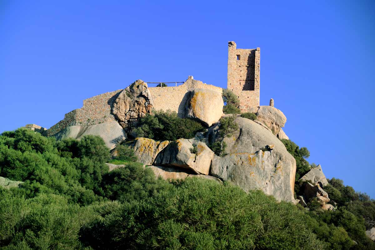 castello di Pedres in Sardegna