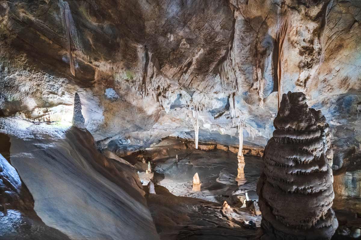 grotte di Toirano in Liguria