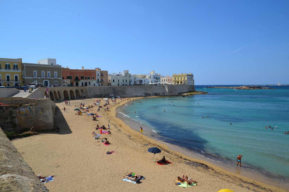 spiaggia della Purità a Gallipoli nel Salento