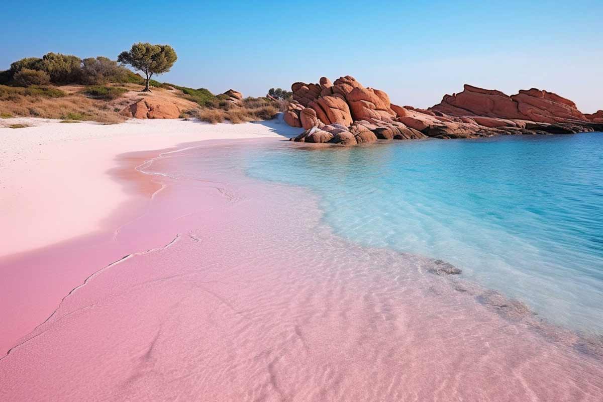 spiaggia rosa di Budelli, Sardegna