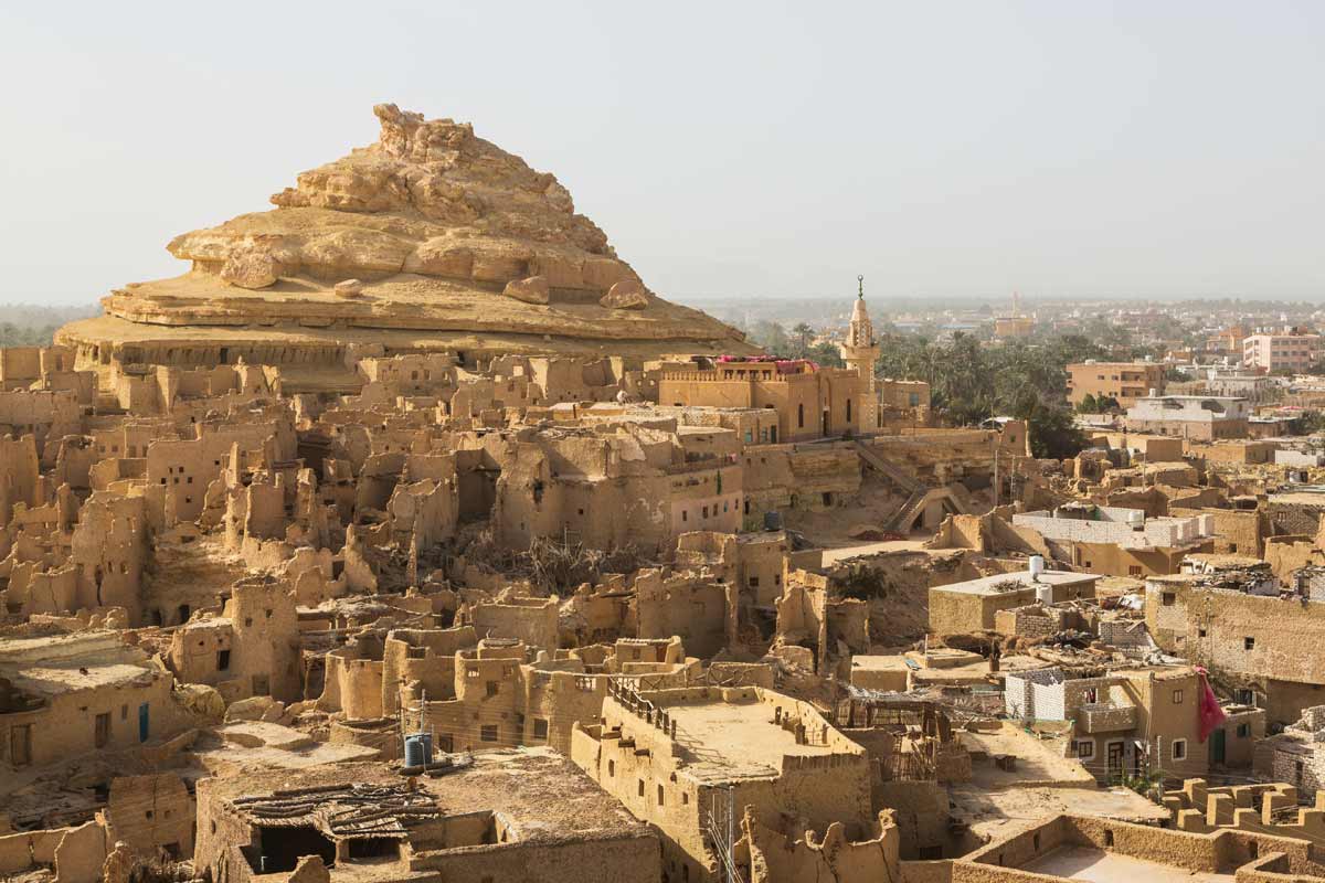 rovine fortezza di Shali a Siwa