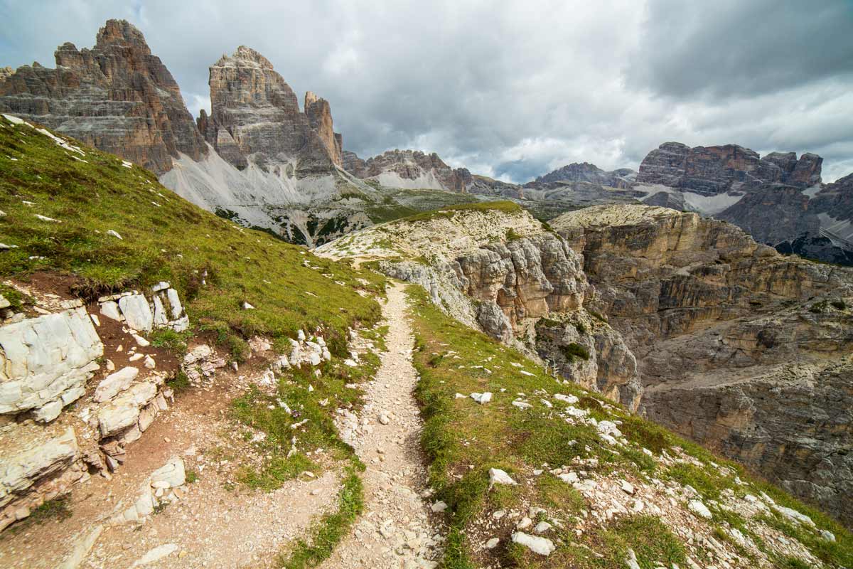 sentiero Bonacossa, Cadini di Misurina