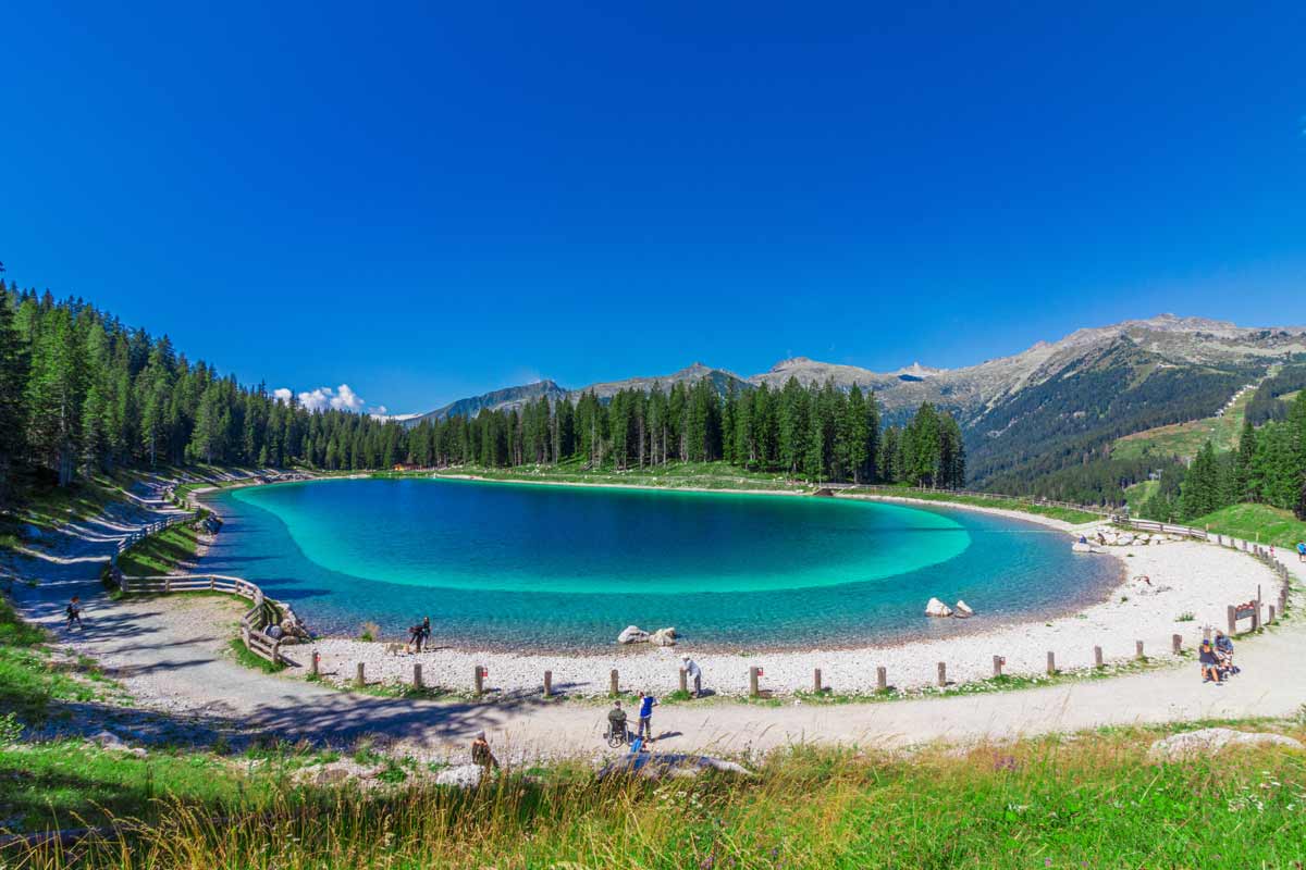 lago Montagnoli in Trentino