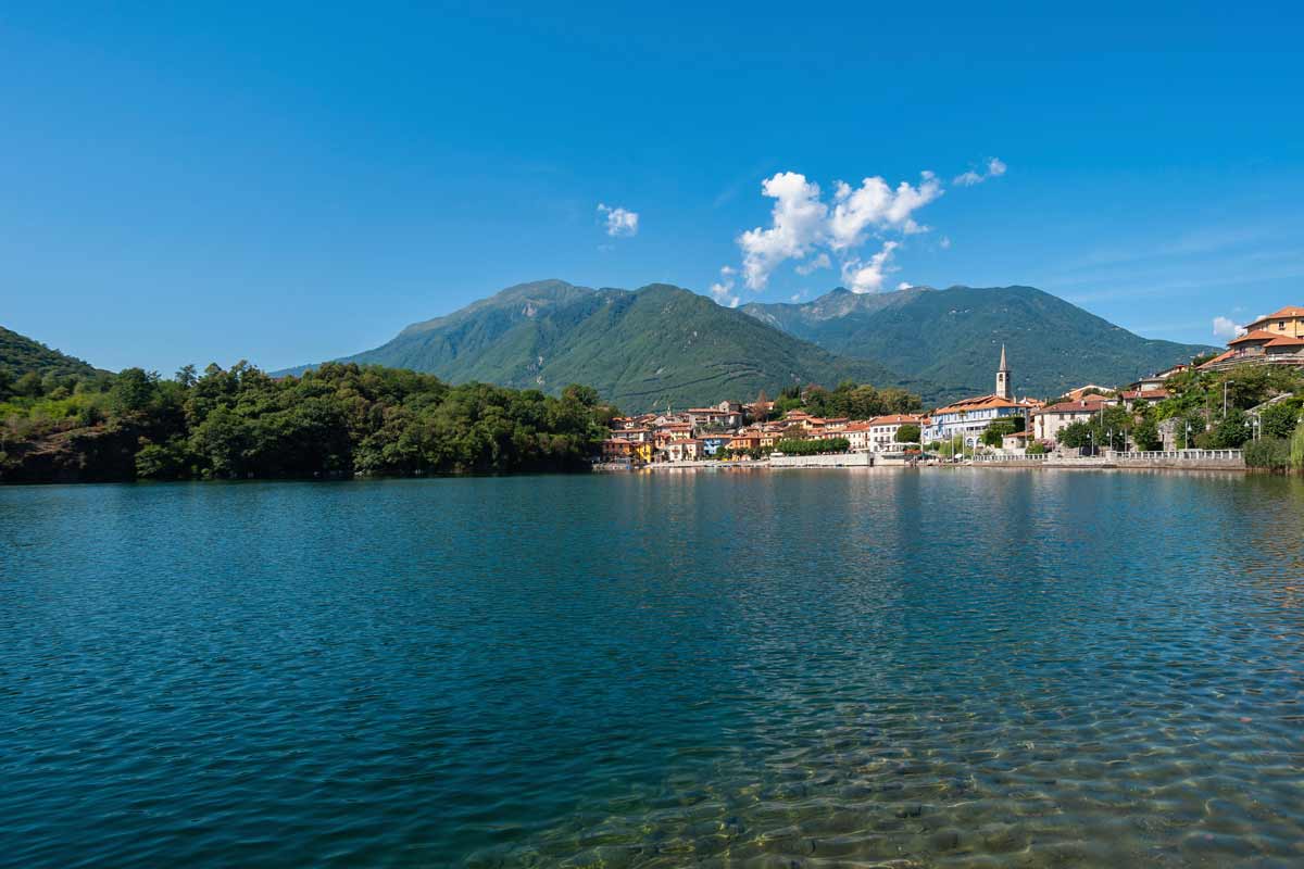 lago di Mergozzo in Piemonte