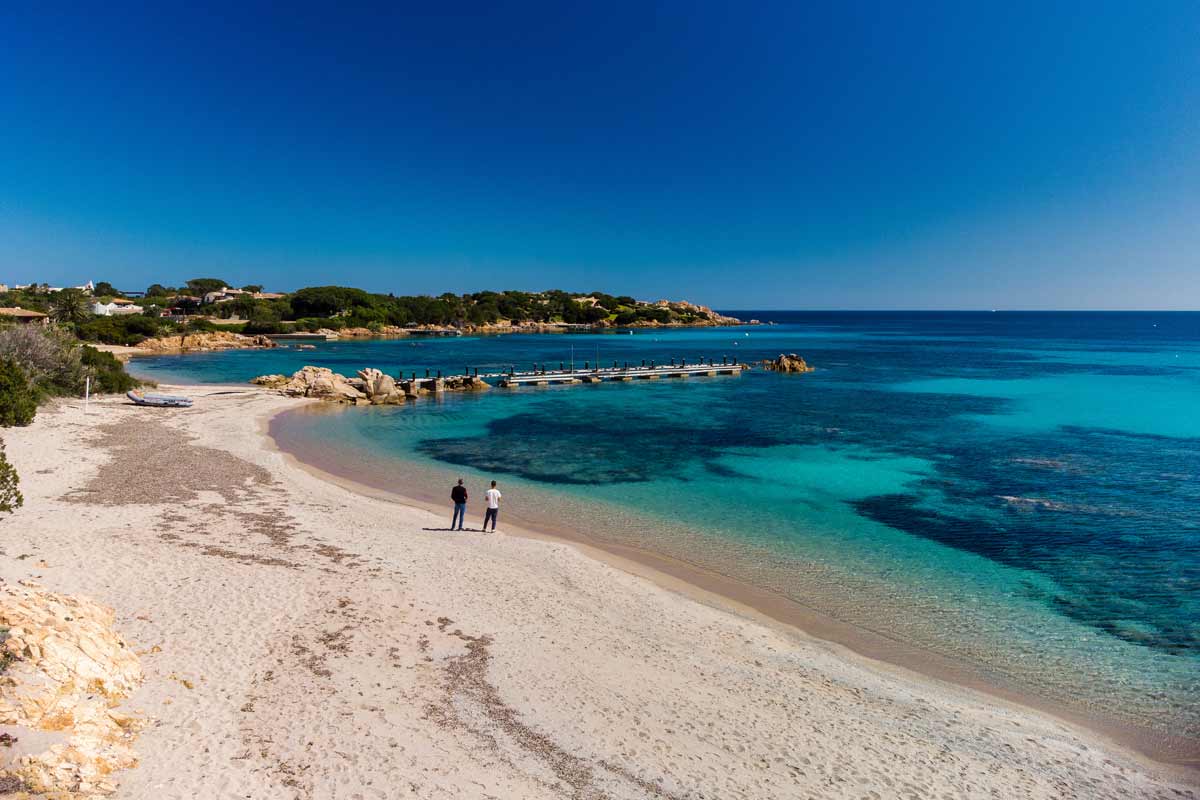 spiaggia del Romazzino in Costa Smeralda