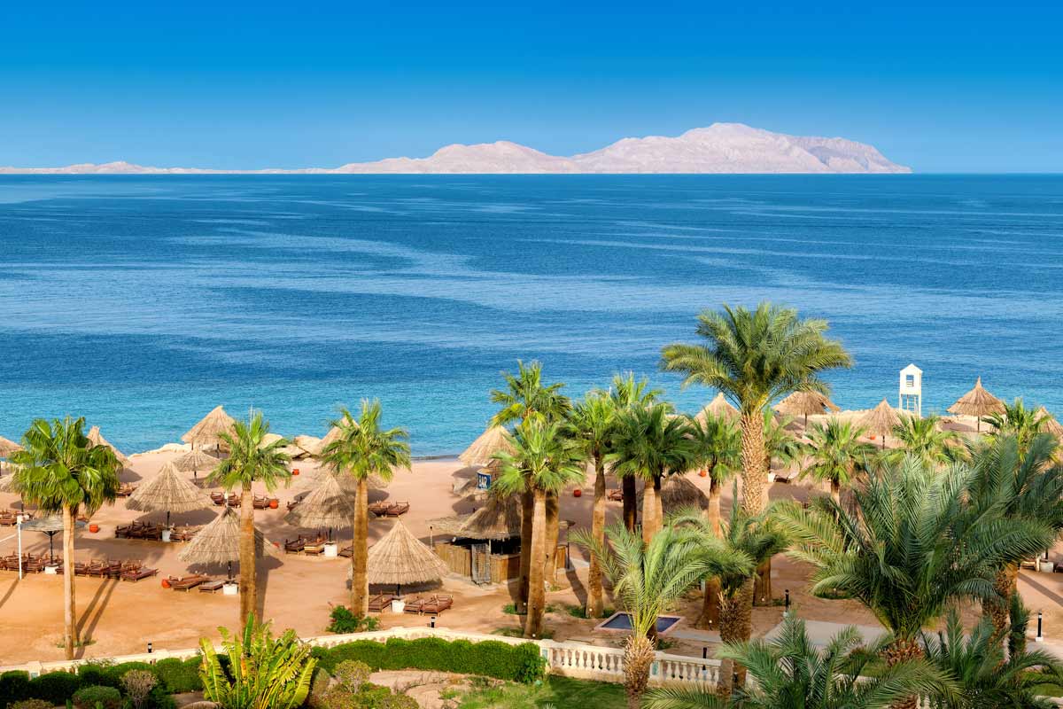 spiaggia Sharm-el-Sheikh