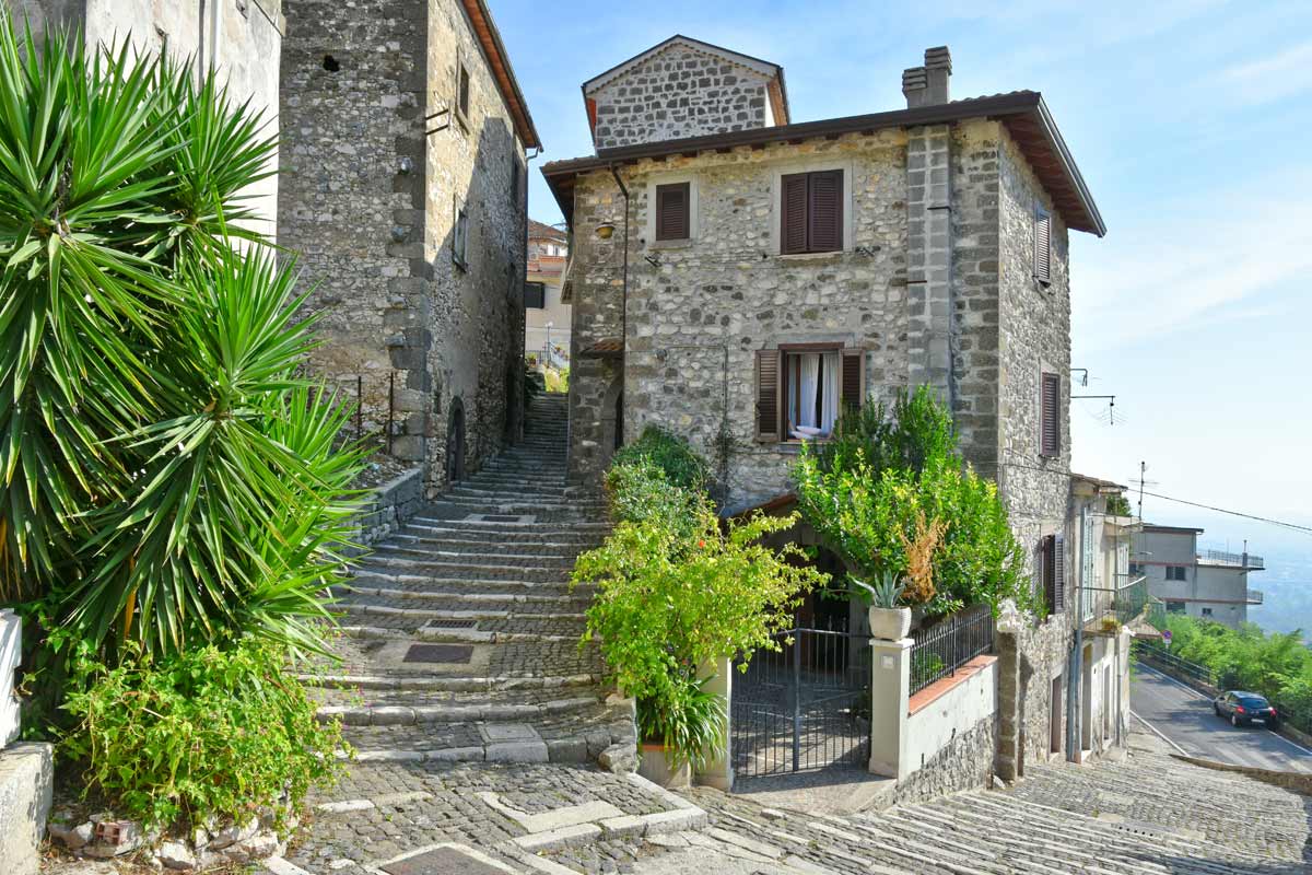 borgo medievale di Patrica nel Lazio