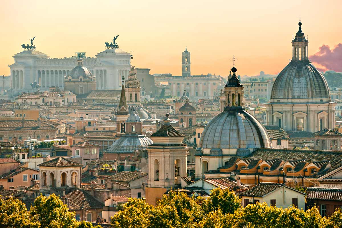 vista su Roma