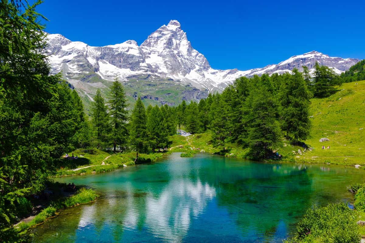 lago Blu di Cervinia