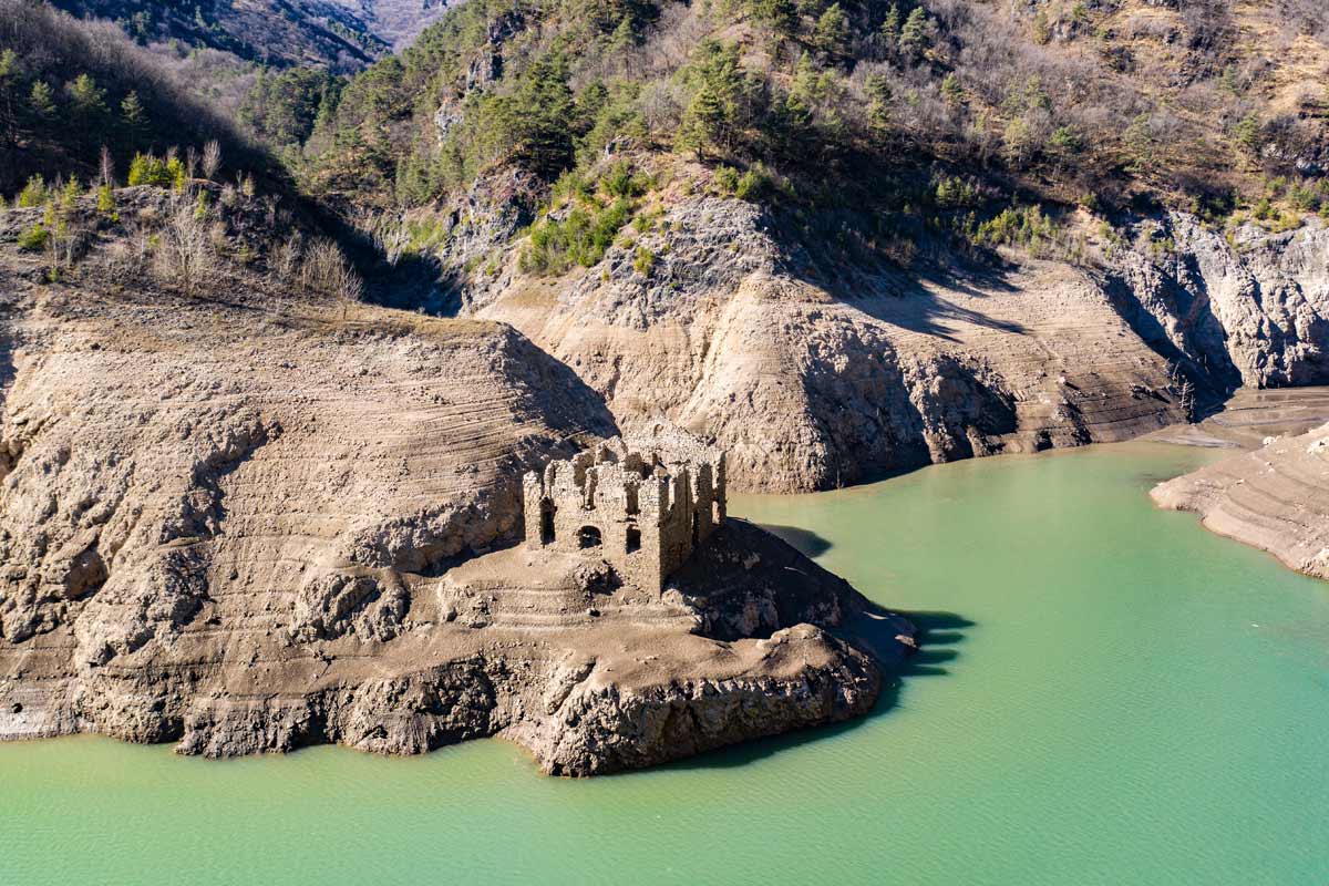 dogana austro-ungarica al lago di Valvestino