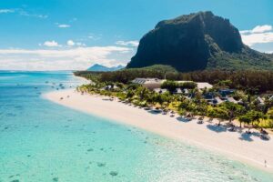 spiaggia alle Mauritius