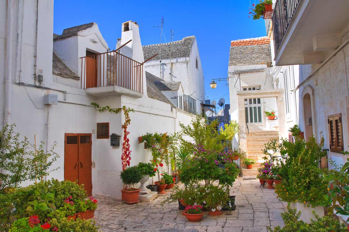 borgo di Noci in Puglia