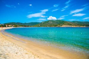 spiaggia di Marina di Campo, isola d'Elba