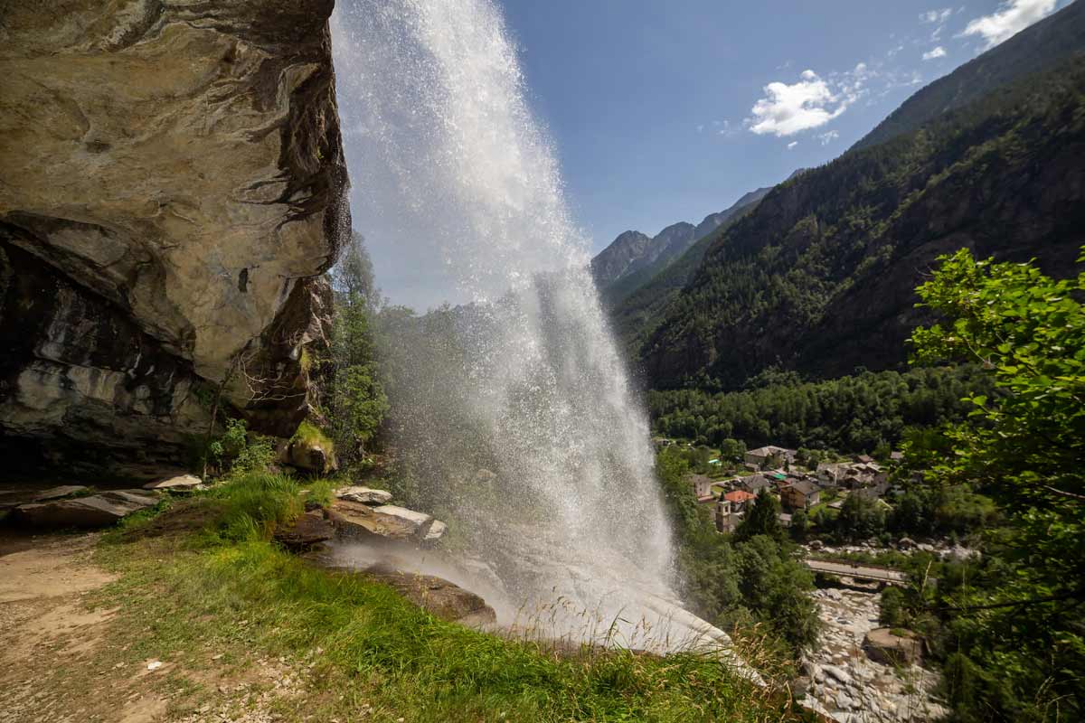 cascata di Noasca