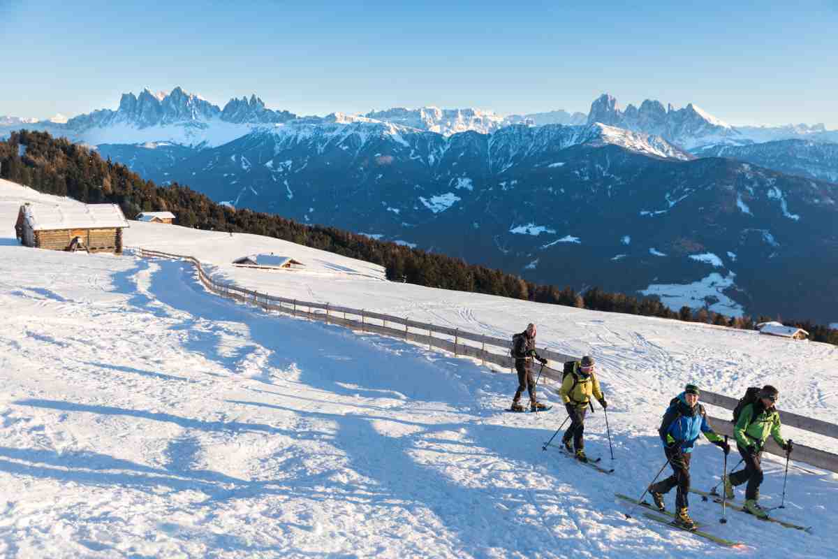 escursione sull'Alpe di Villandro