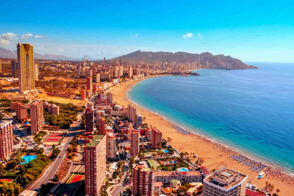 spiaggia di Benidorm