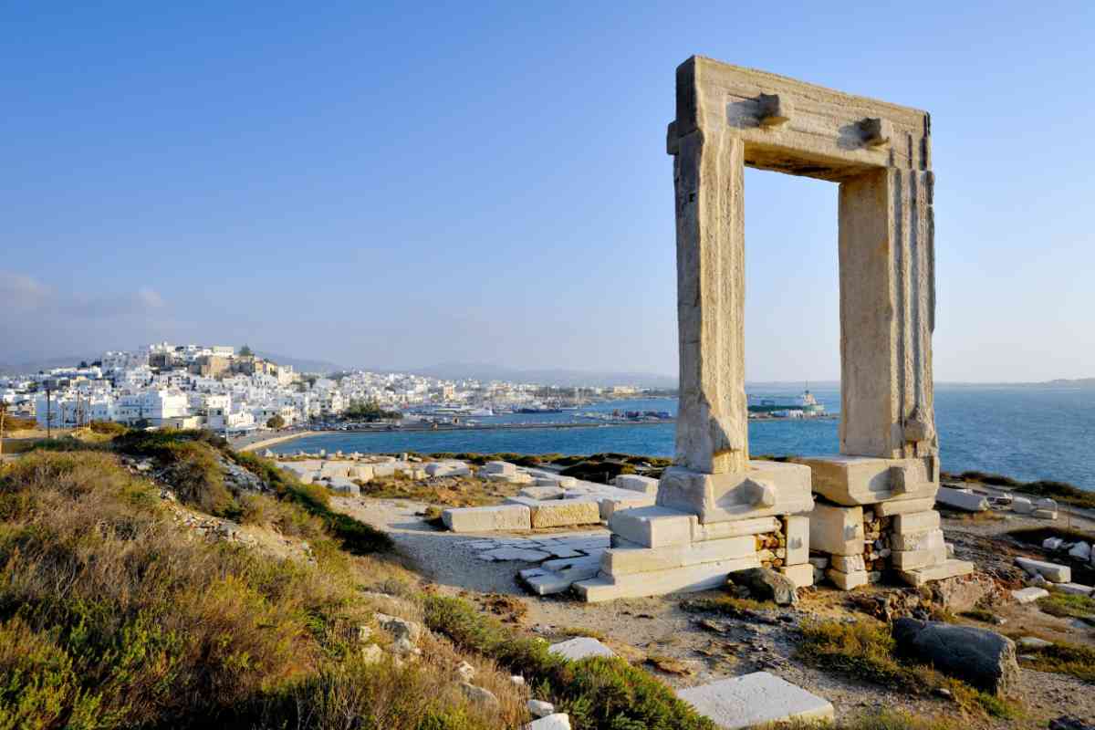 Portara di Naxos, Grecia