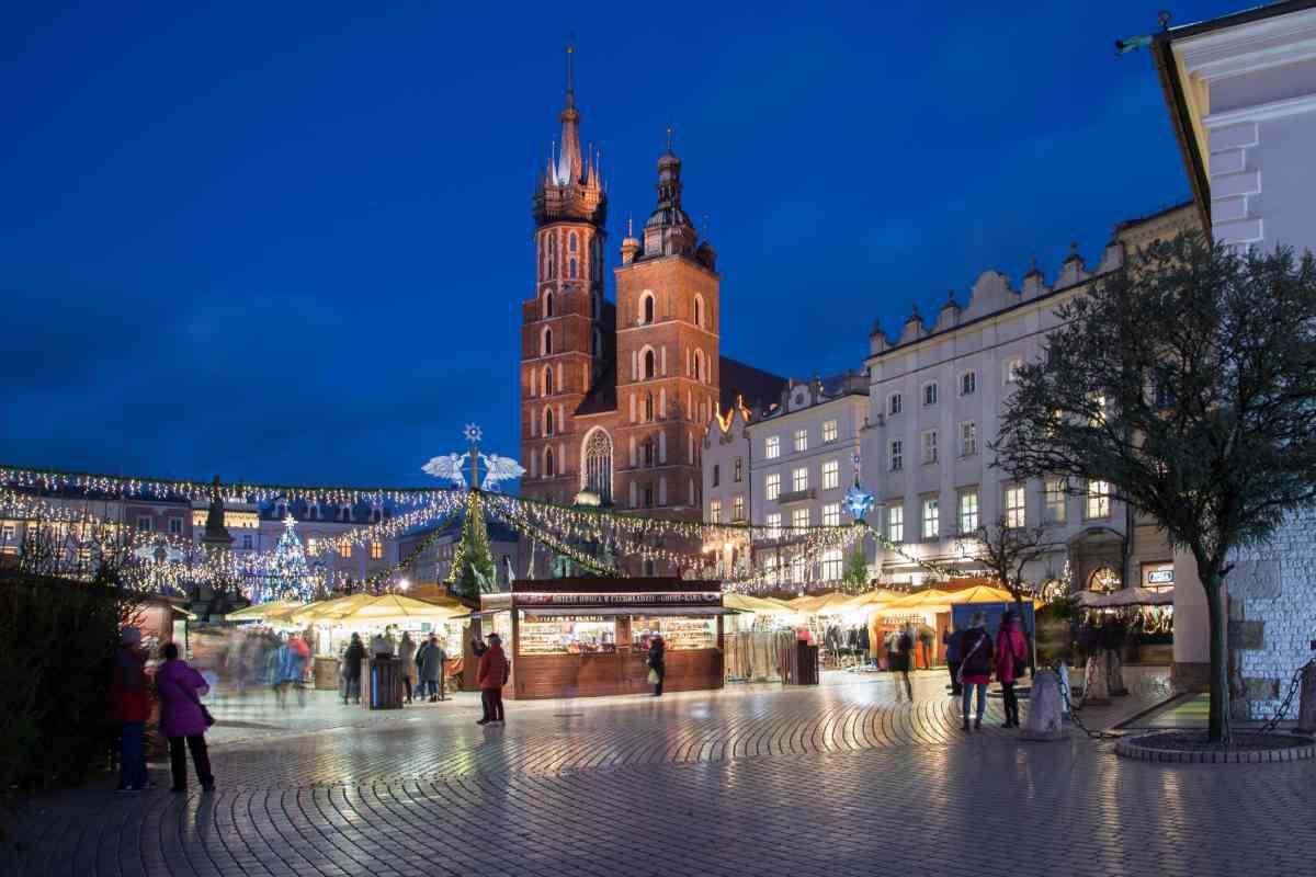 mercatini di Natale a Cracovia