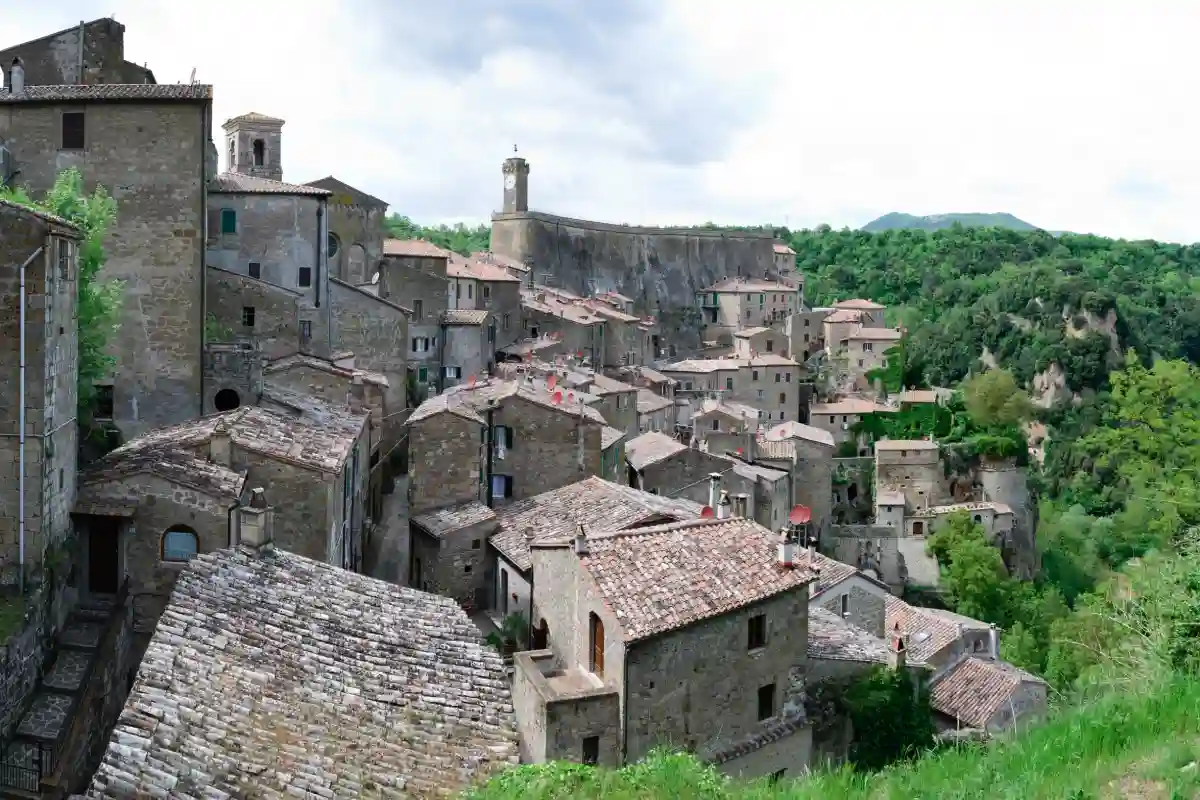 borgo medievale di Scansano in Toscana