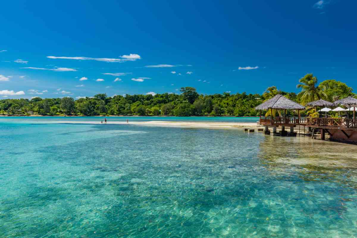 spiaggia a Vanuatu