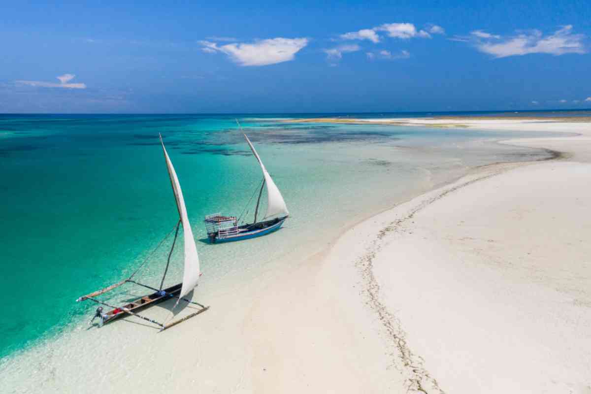 acque cristalline dell'isola di Pemba, Zanzibar