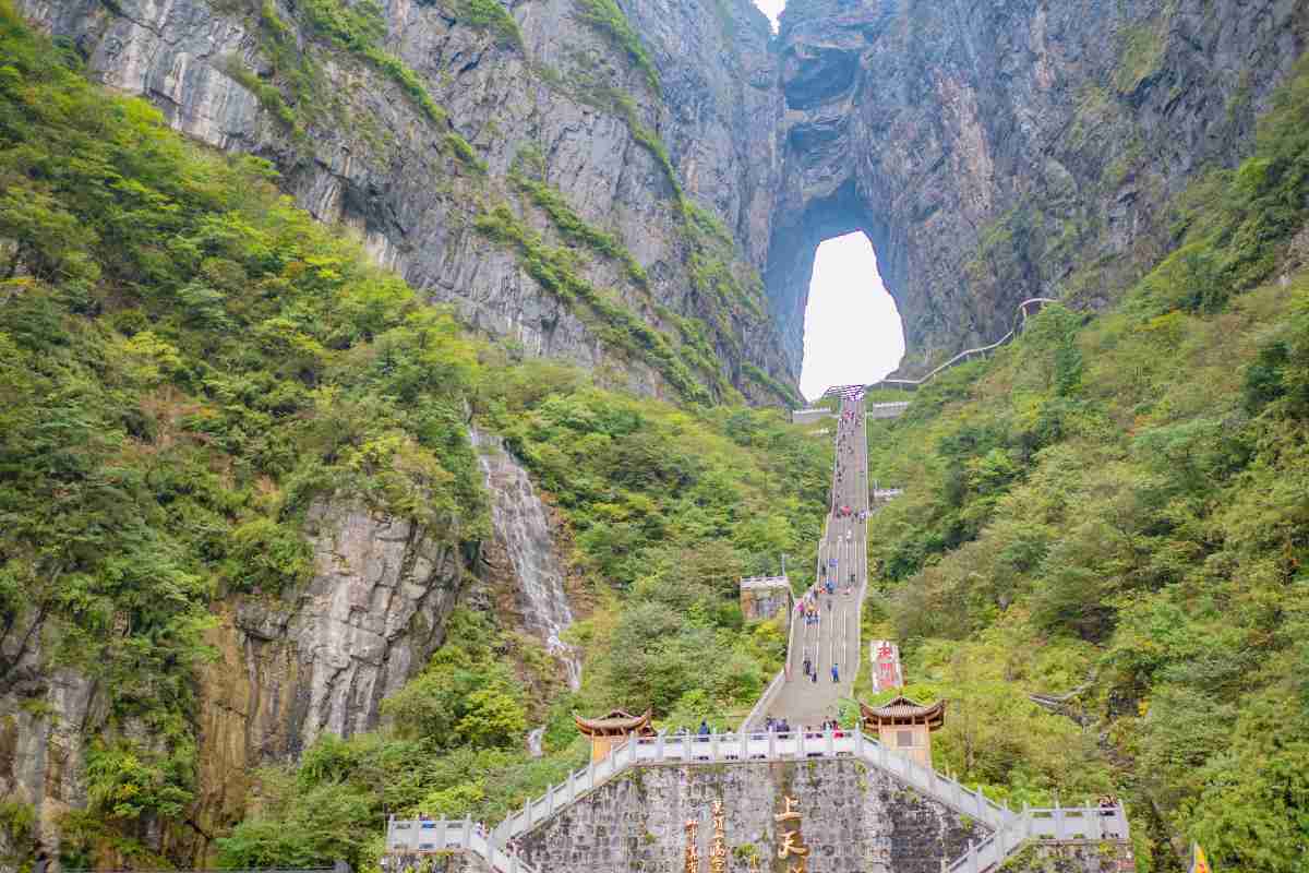 Porta de l Paradiso in Cina