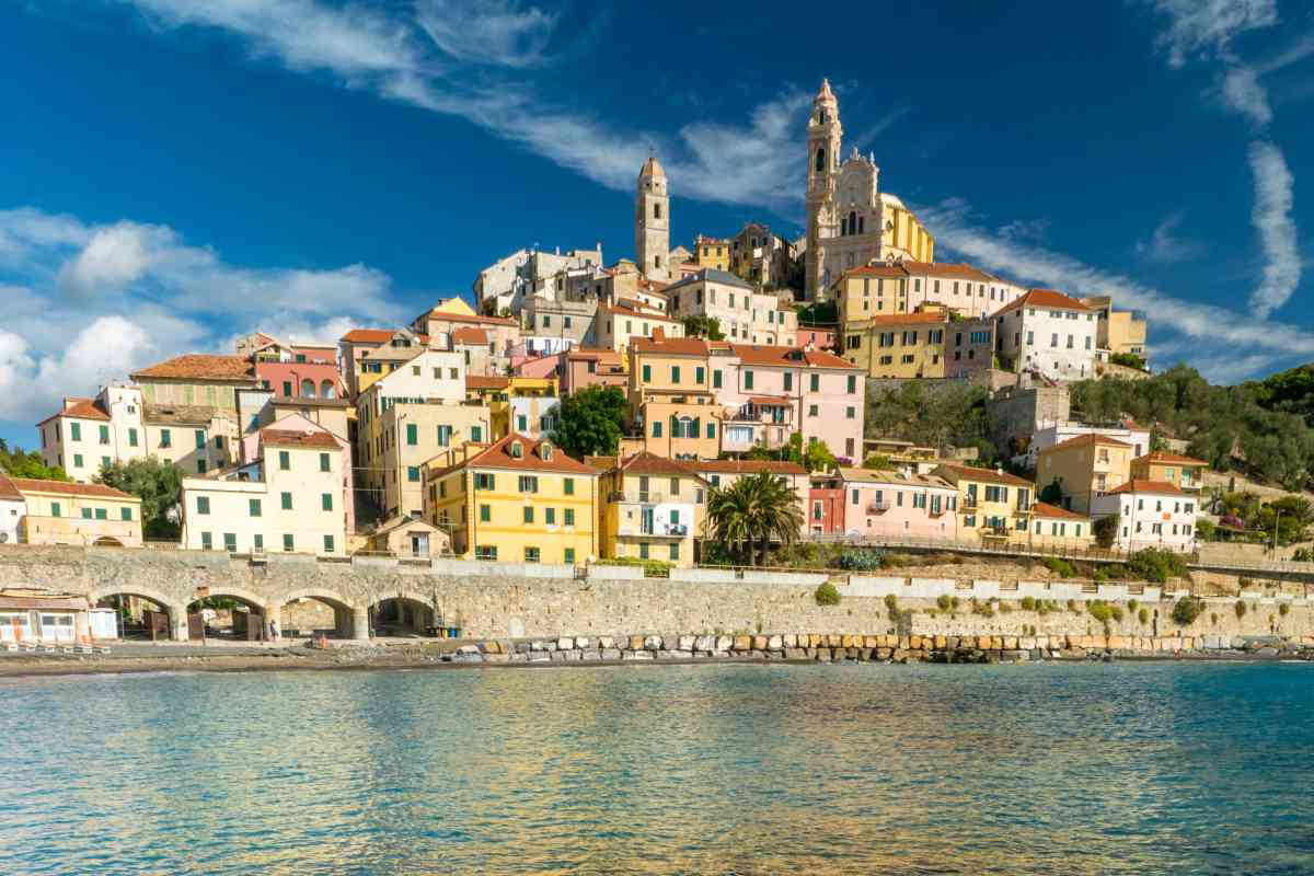 borgo di Cervo in Liguria