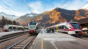 treno in Trentino