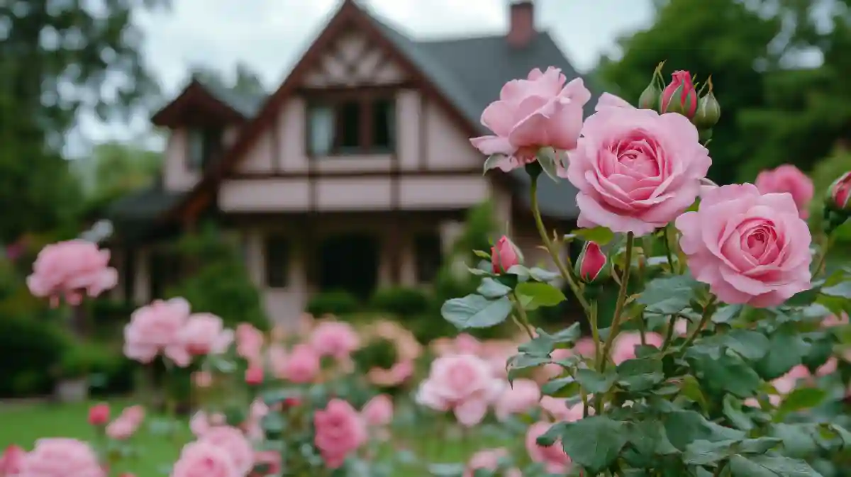 rose in giardino